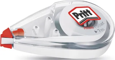 Produktbild von Korrekturroller Mini Roller 7m x 4,2mm transparent Packung mit 5 Stück