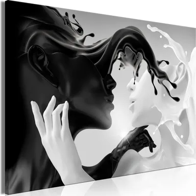 Produktbild von Vliesstoff Leinwandbild - Tender Opposite (1 Part) Wide 120x80 cm Abstrakt h-C-0213-b-a