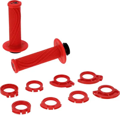 Produktbild von Lock-on Lenkergriffe Rot, für Schnellgasgriff