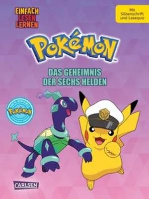Obrázok produktu pre Pokémon Erstlesebuch: Das Geheimnis der Sechs Helden