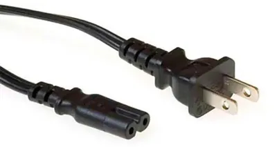 Immagine prodotto di ACT AK5074 Cavo di alimentazione nero 1,8 m spina di rete tipo A accoppiatore C7 (AK5074)