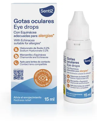 Zdjęcie produktu dla Krople do oczu Senti2 na alergię 15 ml