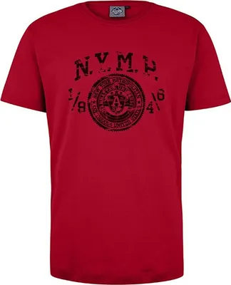 Produktbild von Übergrößen T-Shirt New York schwarz AHORN SPORTSWEAR Cayenne Red 9XL