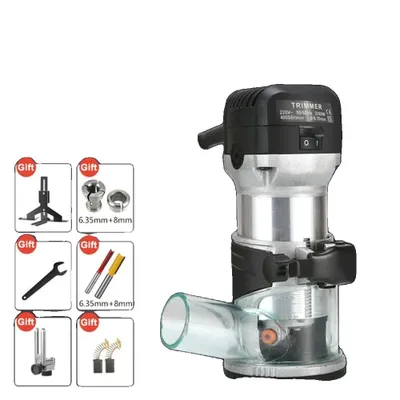 Obrázek produktu pro Elektrický vyžínač dřeva, 2000W 220V, 6-rychlostní regulace, 2000W 220V Černý