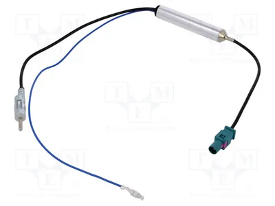 Image de 1 séparateur d'antenne, connecteur DIN, connecteurs et adaptateurs pour antennes automobiles
