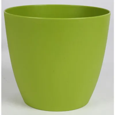 Produktbild von 7x Übertopf ELLA Ø 21 cm H 18,7 cm matt – moderner leichter Pflanztopf aus robustem Kunststoff für Zimmerpflanzen Büro und Wohnraumdeko
