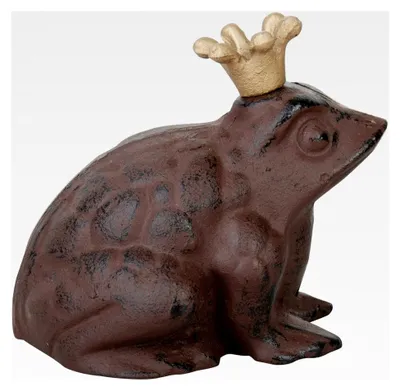 Produktbild von Froschkönig Deko-Figur 20,5 x 17,5 x 19,7 cm