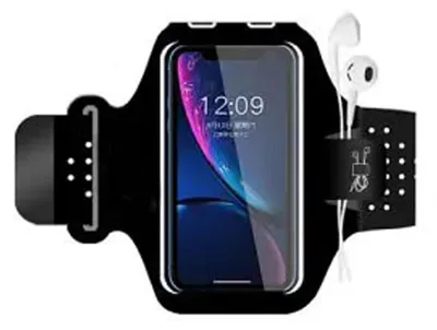 Produktbild von Wasserdichte Handy-Armbandhülle zum Laufen, Joggen, Spazierengehen, Training und Fitnessstudio