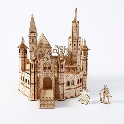 Obrázek produktu pro 3D dřevěná puzzle, mramorové bludiště, model pro vlastní sestavení, vhodný pro dospělé i děti
