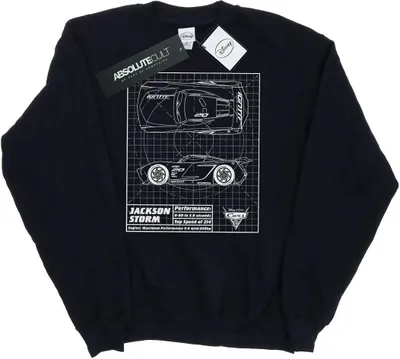 Produktbild von Disney - "Cars" Sweatshirt für Damen BI3315 (S) (Schwarz)