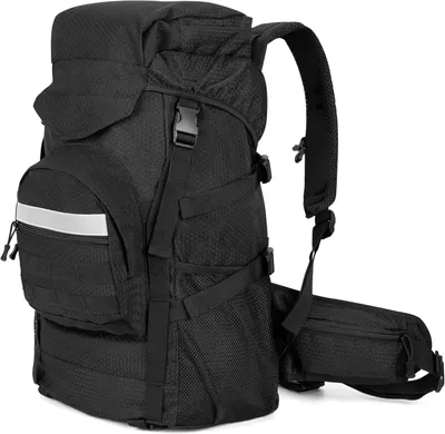 Immagine prodotto di Zaino da trekking da 35 litri, ideale per il campeggio, leggero, impermeabile, color blu scuro