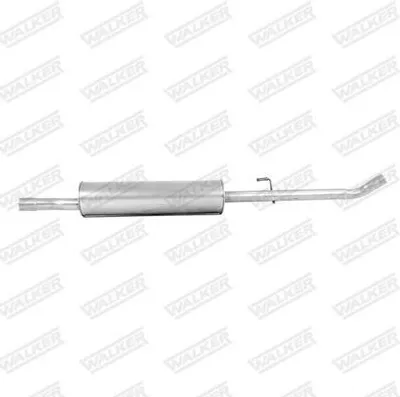 Produktbild von WALKER 22779 Mittelschalldämpfer Schalldämpfer für FIAT Scudo Kastenwagen (220) Scudo Kombi (220) passend für PEUGEOT EXPERT Kasten (222) 806 MPV