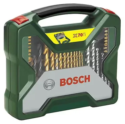 Image de Coffret Bosch  X-Line de forets et embouts de vissage à revêtement TiN, 70 pièces