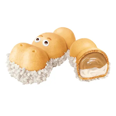 Produktbild von Kinder Happy Hippo Haselnuss Limited Edition 5 Waffelriegel 135g