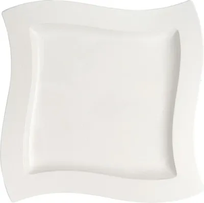 Produktbild von Villeroy & Boch NewWave 4er Set Speiseteller weiß Porzellan