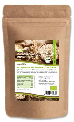Produktbild von Mynatura  Kleinblatt-Haferflocken - ab 1000g - 1 Beutel (1000g)