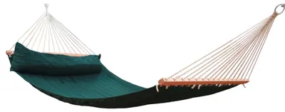 Produktbild von MacaMex Miami Dark Green () Stabhängematte gepolstert wetterfest Hängematte