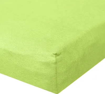 Produktbild von Bettwaren-Shop Jersey Spannbetttuch Ultra-Stretch 90x200 - 100x220 cm apfel