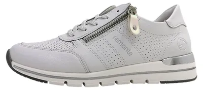 Immagine prodotto di Scarpe da trekking da donna Remonte, modello stringato, sportive, bianche, adatte al tempo libero