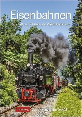 Produktbild von Eisenbahnen Wochenplaner 2023