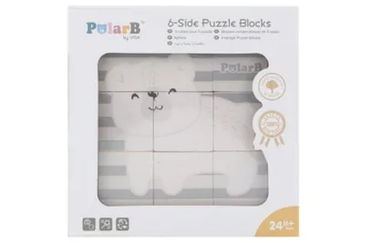 Obrázok produktu pre PolarB Drevené kocky 9 ks
