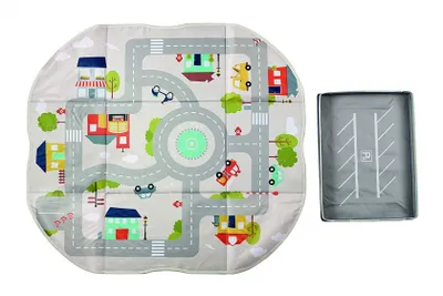 Produktbild von wickelauflage in Aufbewahrungsbox 70 x 78 cm mehrfarbig