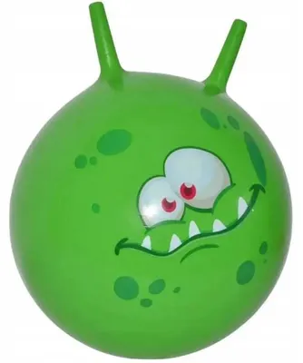 Zdjęcie produktu dla Piłka do skakania z rogami 45cm - Victoria Sport