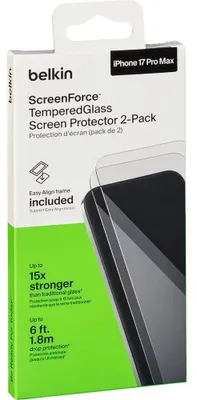 Immagine prodotto di Pellicola protettiva per schermo Belkin per iPhone 17 Max Ova227hq Trasparente  Trasparente Taglia unica