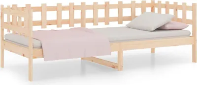 Obrázek produktu pro vidaXL Denní postel bez matrace 90x190 cm z masivního borovicového dřeva