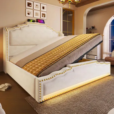 Produktbild von Aufladefläche - Oberladefläche - Unterschublade - Bettkasten - Schublade unter dem Bett