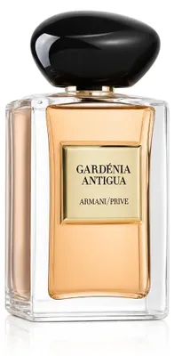 Produktbild von Armani Privé Gardénia Antigua, Unisex, 100 ml, Nicht nachfüllbare Flasche, Mandarine, Neroli, Rosa Pfefferkorn, Gardenia, Jasmin, Tuberose, Canangabaum, Benzoe-Resinoid, Patschuli, Weißer Moschus