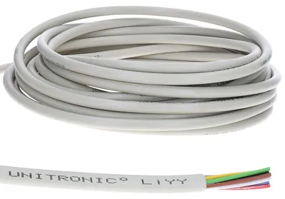 Immagine prodotto di 10 metri Lapp 0028404 Cavo di comando LiYY 4x0,34 mm² I Cavo dati a 4 conduttori I Cavo di prolunga per LED I Cavo a saldare per scheda elettronica I Cavo dati I Cavo di segnale