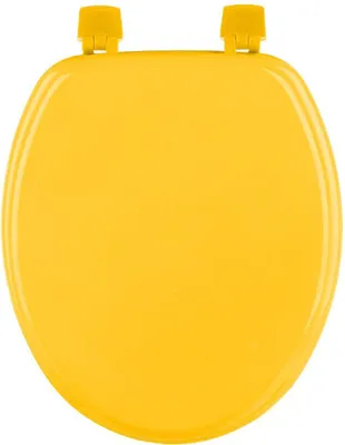 Produktbild von Wc-sitz "colorama" gelb aus lackiertem holz - 5 five simply smart