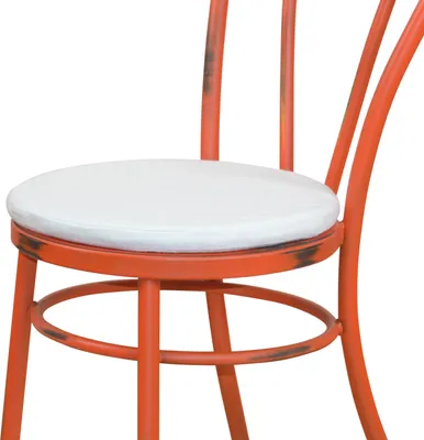 Produktbild von MD Möbel-direkt-online Sitzkissen rund, 40 cm Durchmesser, cremefarben, Panama-Bezug 65% Baumwolle/35% Polyester, schaumstoffgepolstert, strapazierfähig, mit Reißverschluss