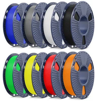 Produktbild von 250G PLA+ Filament für 3D-Drucker, verschiedene Farben