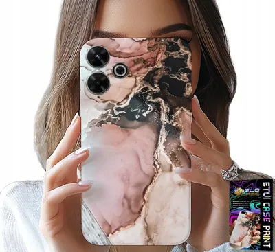Zdjęcie produktu dla Etui Do Xiaomi Redmi 13 4G - Elegancki Marmurek Modne Wzory + Szkło