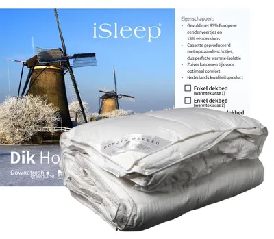 Productafbeelding van 4-Seizoenen Dekbed - 15% Dons - 200x200 cm