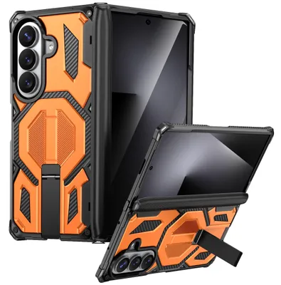 Produktbild von Handyhülle Klapphülle Kickstand Samsung Galaxy Z Fold 7 + 8 Ultra 5G Orange
