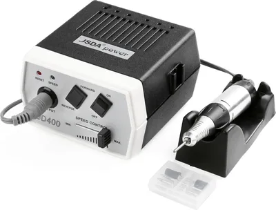 Produktbild von Professioneller Studio Nagelfräser JD 400 Maniküre Pediküre Hornhautentferner Privater Gebrauch Komplett-Set Elektrisch Mit 4 Bits 30000 U/Min, JD400