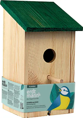 Produktbild von Nisthöhle Kiefer | Vogelzubehör & Vogelbedarf von Erdtmanns, Lochdurchmesser:27 mm