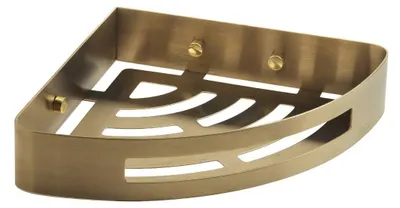 Produktbild von Gedy SMART Eck-Duschregal, 210x45x210mm, Gold matt