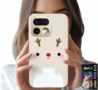 Zdjęcie produktu dla Etui Do Realme 16 Pro+ 5G - Reniferek, Renifer, Świąteczne Wzory