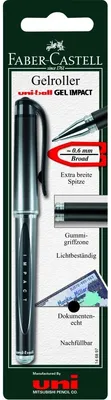 Obrázok produktu pre Mitsubishi gélový roller UB GEL IMPACT čierny BK