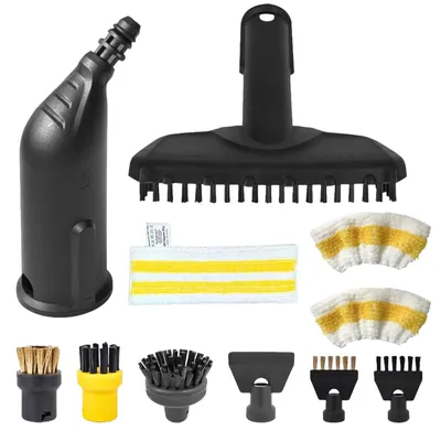 Dampfreiniger-Zubehör, 11-teilig, für SC1-SC5, Bürsten & Mundstücke