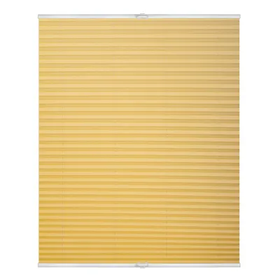 Produktbild von Lichtblick Plissee Klemmfix, ohne Bohren, verspannt Gelb, 110 cm, 110 cm x 130 cm (B x L) PKV.110.130.11