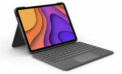 Zdjęcie produktu dla Logitech Folio Touch, QWERTZ, Swiss, Panel dotykowy, 1,8 cm, 1 mm, Apple