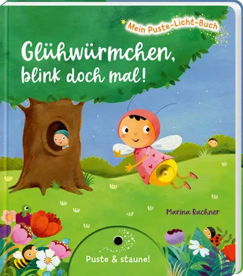 Obrázok produktu pre Mein Puste-Licht-Buch: Glühwürmchen, blink doch mal!