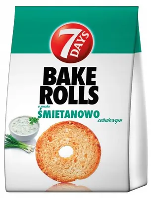 Obrázok produktu pre 7Days Pečené rožky s príchuťou cibule