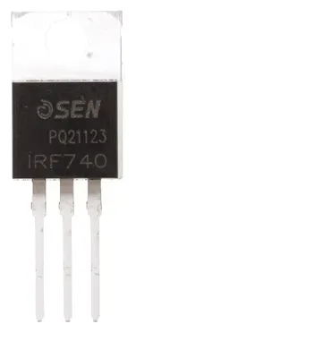 10x IRF740 MOSFET N-Kanal 400V 10A TO220