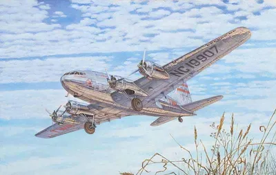 Productafbeelding van Boeing 307 Stratoliner / schaal 1:144